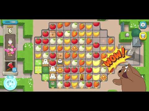 We Bare Bears the Puzzle for Kakao Season2 Level 1300 - No Boosters