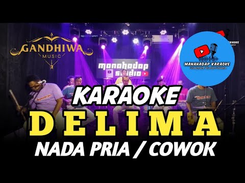 DELIMA KARAOKE NADA PRIA / COWOK (Duet ft. Siska amelia)