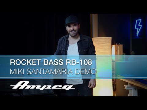 Ampeg Rocket Bass RB-108 1x8 30-watt Bass Combo Amp Bas Gitar Amfisi - Video