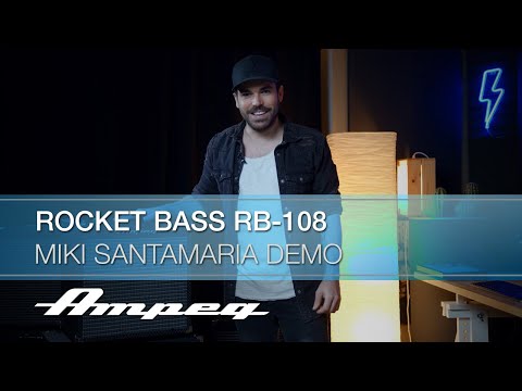 Демонстрация комбоусилителя Ampeg RB-108