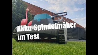 Akku-Spindelmäher im Test | Gardena Spindelmäher
