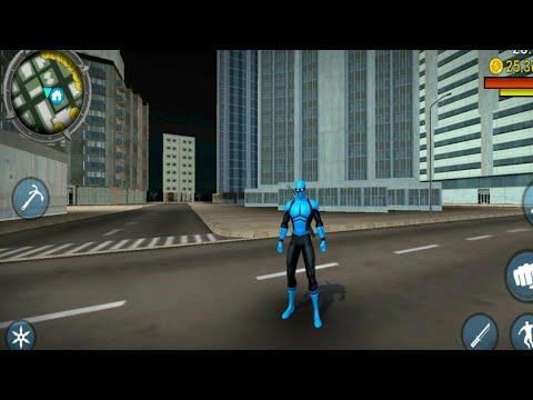Süper Kahraman Örümcek Adam Oyunu - Blue Ninja new update Spider Ninja Superhero Power Spider