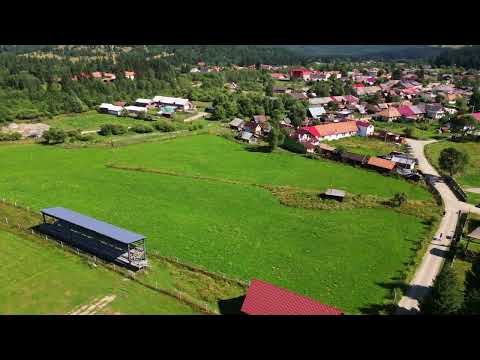 FILM! Context favorabil:Teren intravilan, 5.500mp, zona pitoreasca Comandau — Video