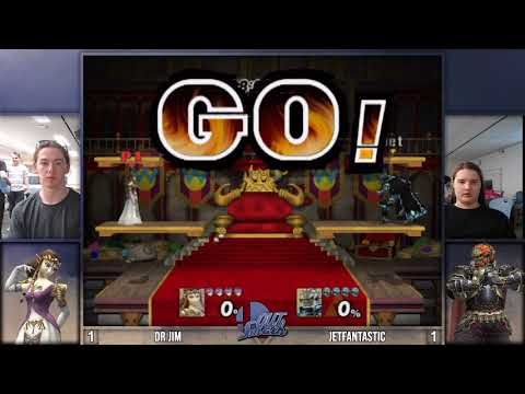 QUT Smash 8 Project M  - LSemi - JPTC | Dr_Jim (Zelda, Sheik) vs Jetfantastic (Ganondorf)