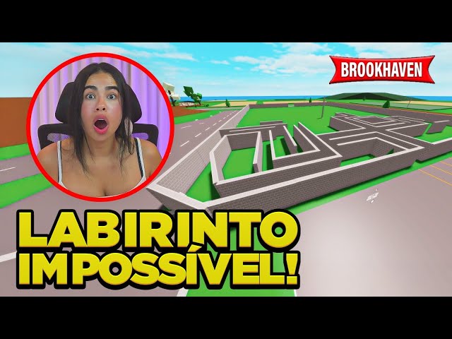COMO CRIAR UM LABIRINTO IMPOSSÍVEL EM BROOKHAVEN