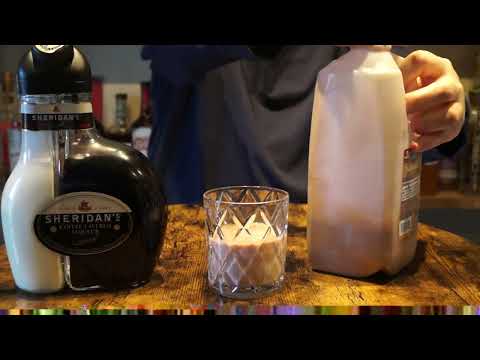 Sheridan's Coffee Layered Liqueur & Chocolate Milk