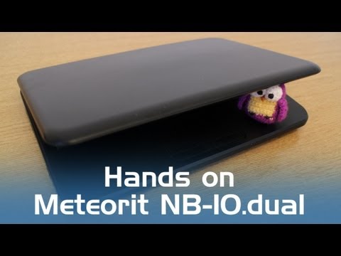PEARL Meteorit NB-10.dual Android-Netbook Hands-On (Deutsch)