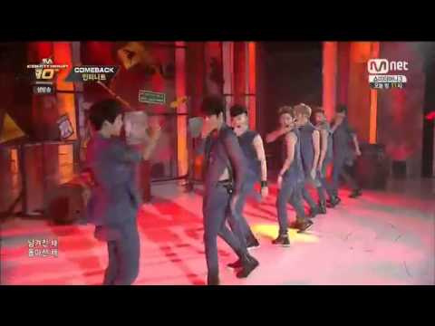 140724 Infinite Back M!countdown Comeback Stage
