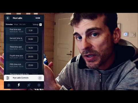 Philips Hue: Time-based light | Find it in the Hue Lab.