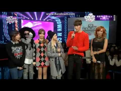 131205 2NE1 & Hyorin (Sistar) M-Countdown Interview