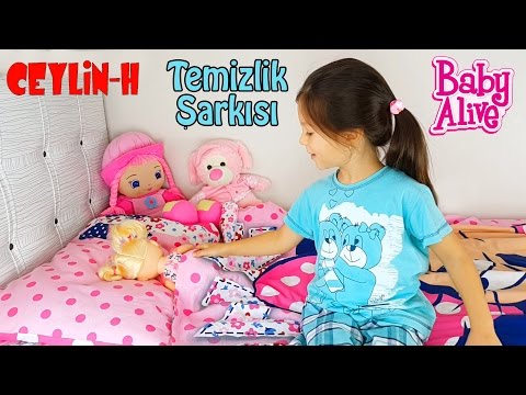 Ceylin-H | Temizlik Şarkısı Baby Alive Klip - Nursery Rhymes & Super Simple Kids Songs Sing & Dance