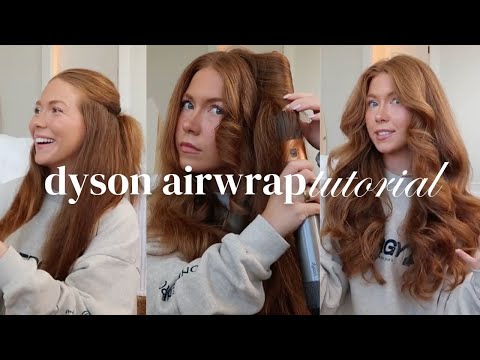 DYSON AIRWRAP TUTORIAL - Long Barrel & Flyaway Attachments