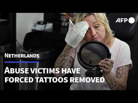 Video Thumbnail: More than skin deep: Dutch abuse victims erase forced tattoos | AFP