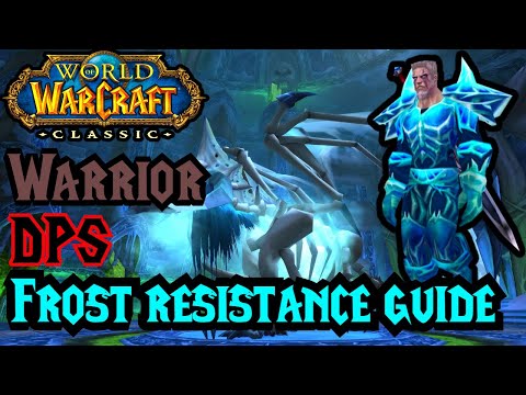 WOW Classic - Warrior DPS Frost Resistance Guide for Sapphiron Naxxramas