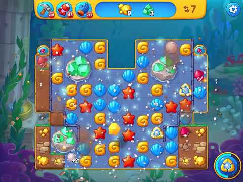 Fishdom level 6196 no boosters フィッシュダム ノーマル [Friend's]