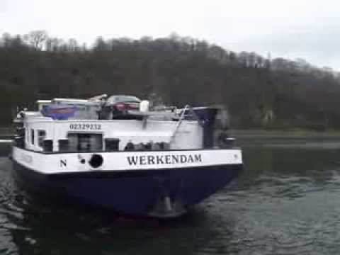 virement sur la Meuse à Sclayn