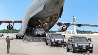 How the US is Transporting the World&#39;s Most Secure President Convoy