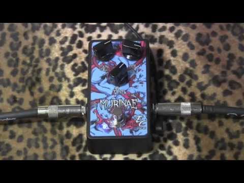 EC Pedals Murinae Distortion pedal demo with Swart AST PRO & MJT Strat