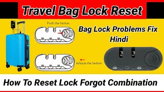luggage lock reset forgot password | luggage lock reset