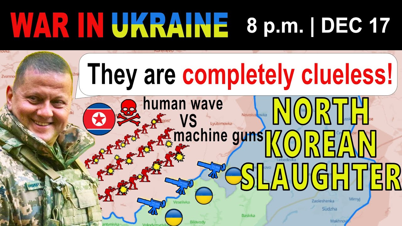 17 Dec: WHAT ARE THEY DOING? North Koreans Just Run Through the Fields. | War in Ukraine Explained