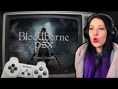 BLOODBORNE PSX Demake Walkthrough Part 1 - FEEL THE NOSTALGIA