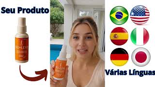 Eu vou fazer um comercial para o seu produto com ele na mão.