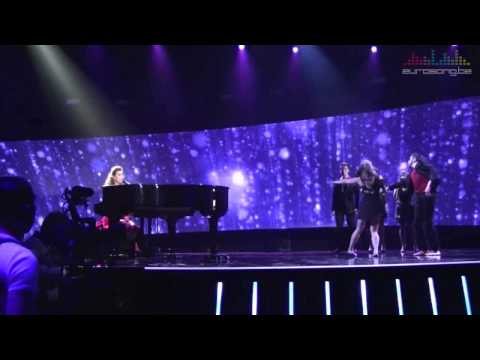 Eva Jacobs - Nothing is impossible (Generale repetitie halve finale Eurosong 2014)