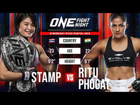 Stamp Fairtex vs Ritu Phogat full fight