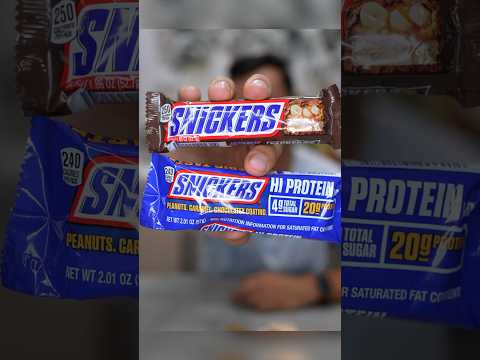 Snickers Protein Bar vs. The Real Thing!