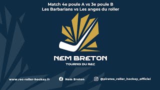 NEM Breton 2023 - Match 33 - Les Barbarians vs Les anges du roller