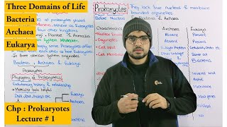 Prokaryotes introduction and comparison of three d