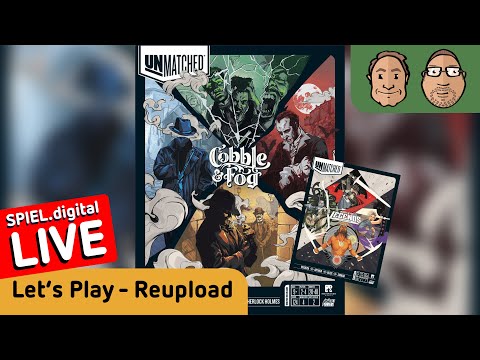 Unmatched – Brettspiel – Let's Play