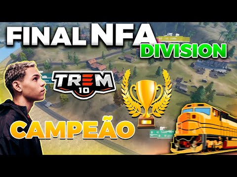 GRANDE FINAL DA NFA DIVISION - TREM10 CAMPEÃO ! UM VERDADEIRO TREM ! T10 AMORIM MVP 179 ABATES -