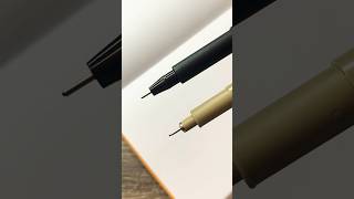 All fine liners are NOT made equal… #drawing #calligraphy #fineliner