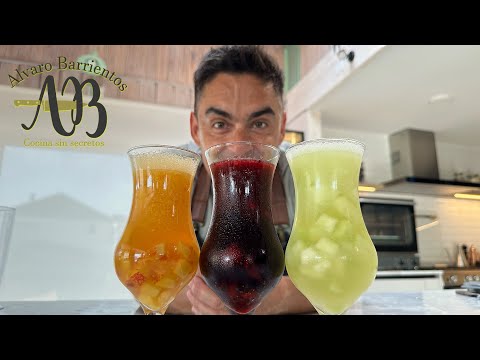 VINO CON FRUTA | Las 3 mejores recetas de vino con fruta del verano.