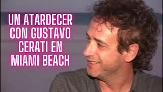 ARCHIVOS BOOM GUSTAVO CERATI entrevista 2003, Miami