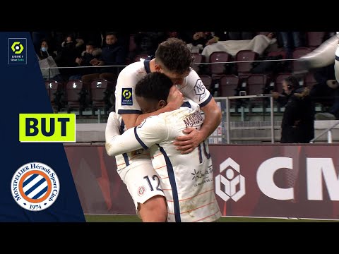 But Stephy Alvaro MAVIDIDI (45' +1 - MHSC) FC METZ - MONTPELLIER HÉRAULT SC (1-3) 21/22