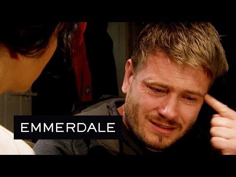Emmerdale - David Self-Destructs and Tries to Kiss Priya