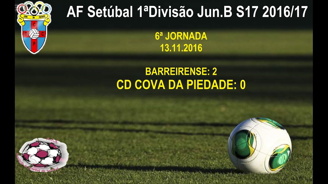 Barreirense: 2 x Cova da Piedade: 0 (1ª Parte) 
