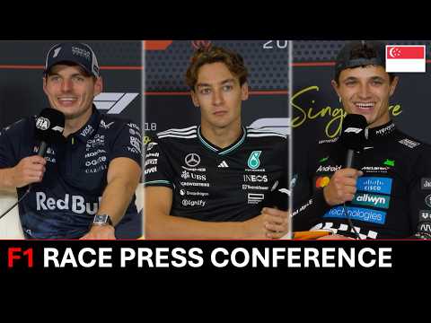 F1 Post Race Press Conference | Singapore GP 2025!