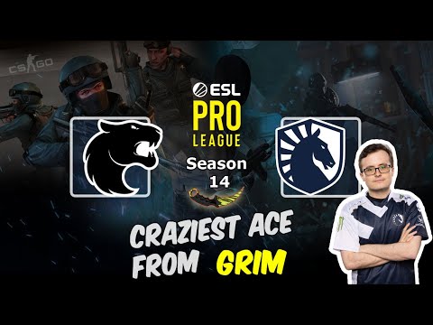 Craziest ACE from Grim on Nuke, FURIA vs Liquid, ESL Pro League Season 14