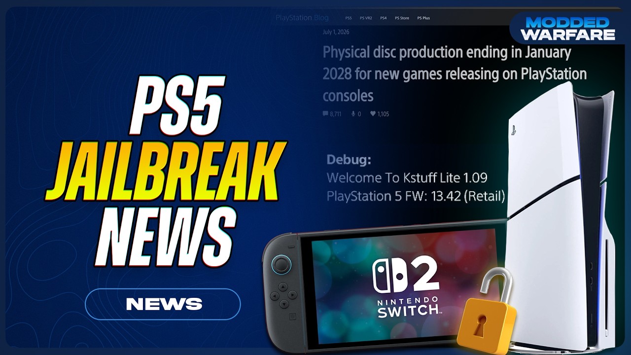 Jailbreak News: PlayStation Blunders, Switch 2 Userland Exploit, kstuff 13.42, Linux Updates & More!