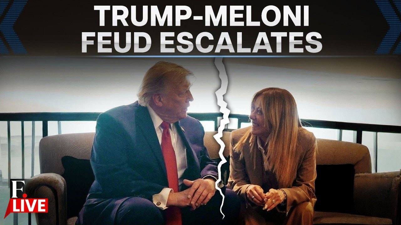 Meloni Calls Out Trump's 'Senseless, Unprovoked' Attacks | LIVE