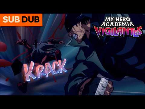 Knuckleduster Breaks Stendhal's Nose | My Hero Academia: Vigilantes