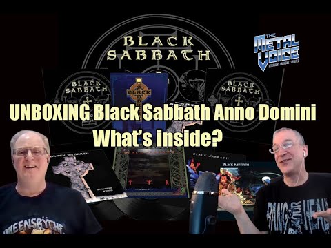 Black Sabbath : Anno Domini 1989-1995: UNBOXING, Review & Reaction- Tony Martin Era- WHAT'S INSIDE?