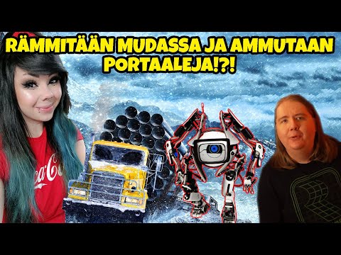 Rämmitään mudassa ja ammutaan Portaaleja Aippan kanssa!