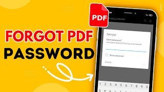 How to unlock PDF without Password | How to Recover PDF Password