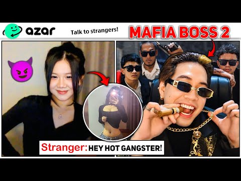 PRETENDING TO BE A MAFIA BOSS PART 2 | Girl: "I LOVE BAD BOYS" | AZAR | Ometv Alternative