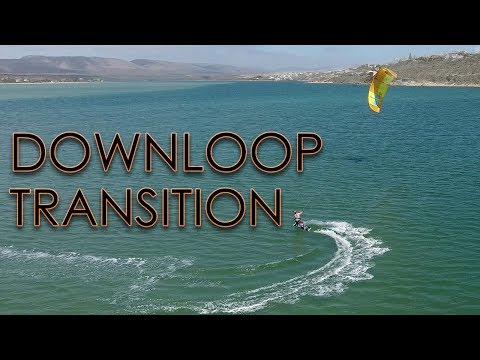 How to Downloop Transition, Twintip Tutorial (Basic + Carving turns)