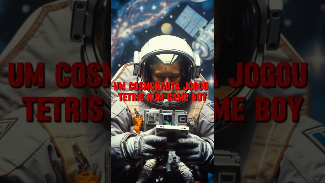 A Bizarra Historia Da Gameplay No Espaço! 😱😨🌌👨‍🚀🚀 #shorts